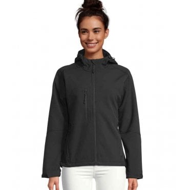 SOL'S Ladies Replay Hooded Soft Shell Jacket