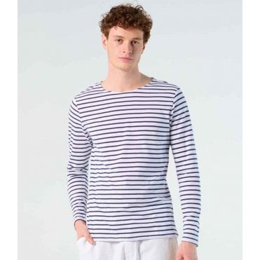 SOL'S Marine Long Sleeve Striped T-Shirt