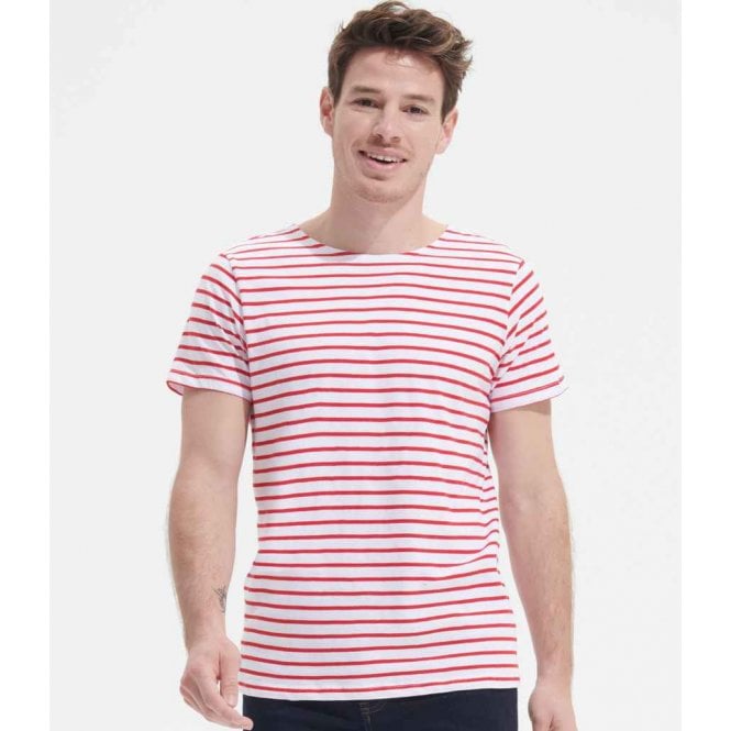 SOL'S  Miles Striped T-Shirt