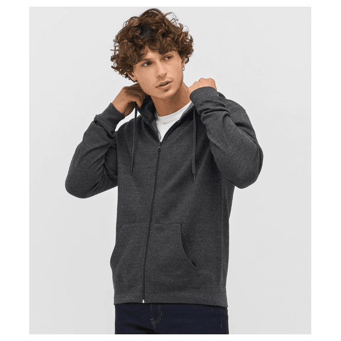 SOL'S  Stone Zip Hooded Sweatshirt