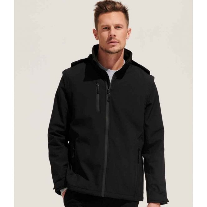 SOL'S  Unisex Falcon 3-in-1 Soft Shell Jacket