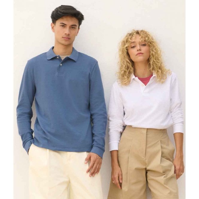SOL'S  Unisex Pacific Long Sleeve Piqué Polo Shirt