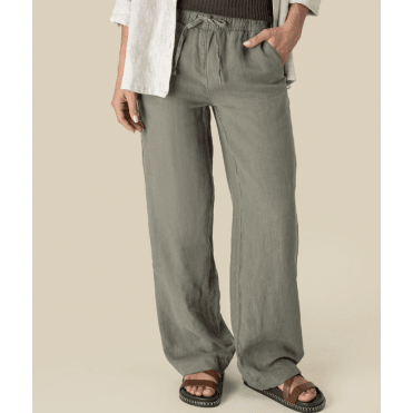 Spasso Ladies Washed Trousers