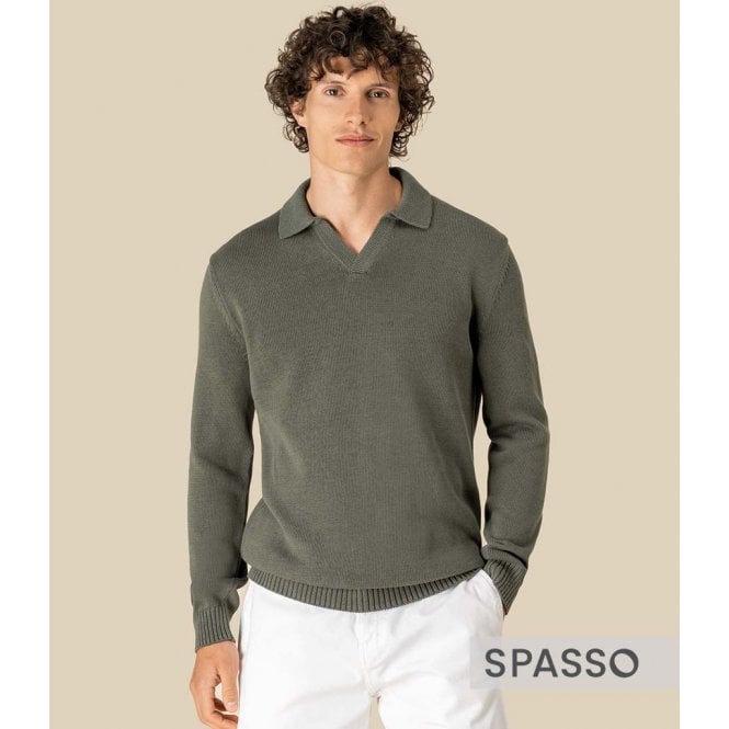 Spasso  Polo Collar Jumper