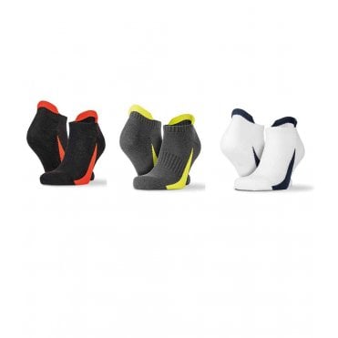 Spiro 3 Pack Sports Sneaker Socks