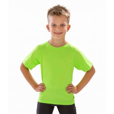 Spiro Kids Impact Performance Aircool T-Shirt