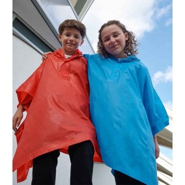 Splashmac Kids Rain Poncho