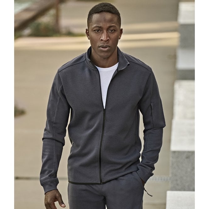 Tee Jays  Athletic Full Zip Sweat Cardigan