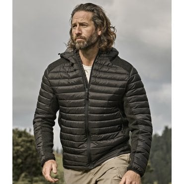 Tee Jays Crossover Hooded Padded Outdoor Jacket