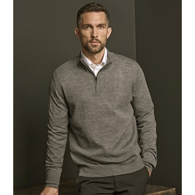 Tee Jays  Half Zip Sweater