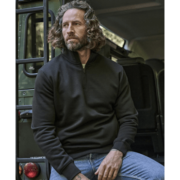 Tee Jays Half Zip Sweatshirt