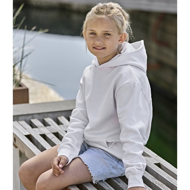 Tee Jays  Kids Unlabeled Hooded Sweatshirt