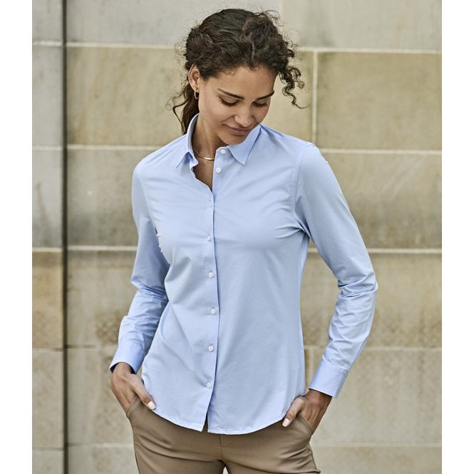 Tee Jays  Ladies Active Long Sleeve Stretch Shirt