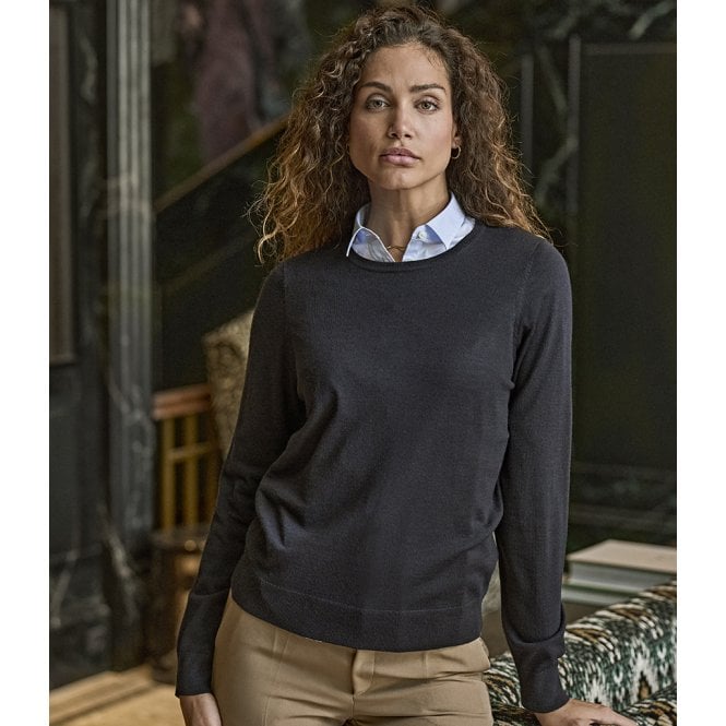 Tee Jays  Ladies Crew Neck Sweater