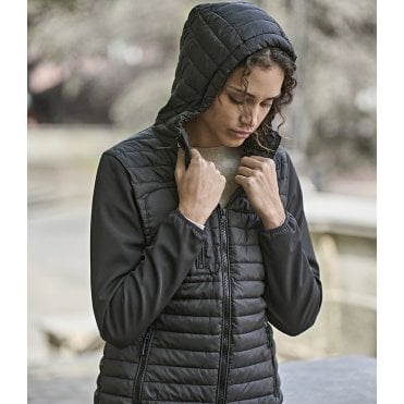 Tee Jays Ladies Crossover Hooded Jacket
