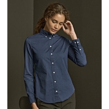 Tee Jays Ladies Long Sleeve Casual Twill Shirt