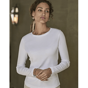 Tee Jays Ladies Long Sleeve Interlock T-Shirt