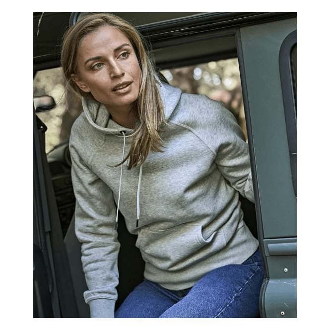Tee Jays  Ladies Raglan Hooded Sweatshirt