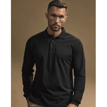 Tee Jays Luxury Stretch Long Sleeve Polo Shirt