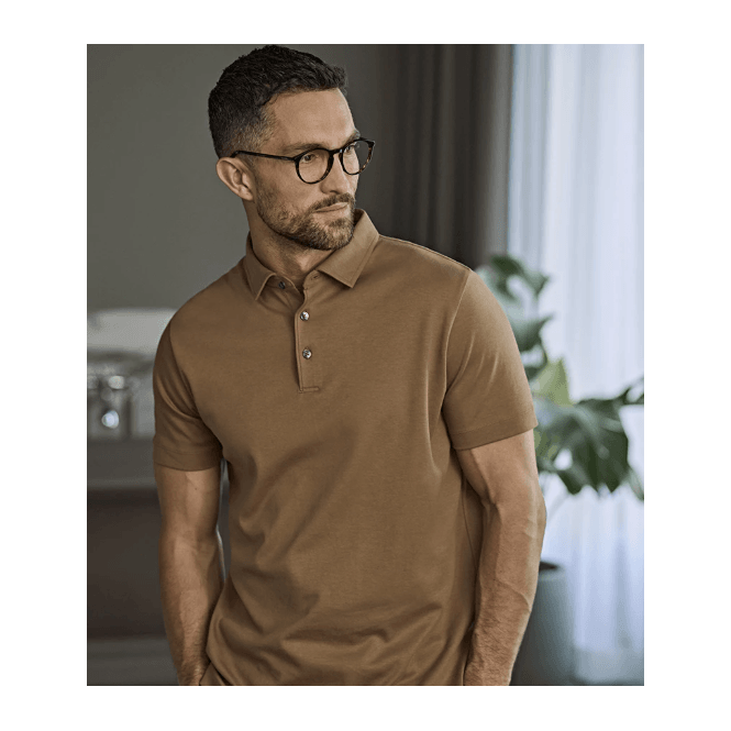 Tee Jays  Pima Cotton Interlock Polo Shirt