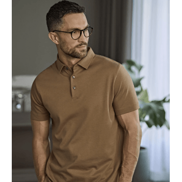 Tee Jays Pima Cotton Interlock Polo Shirt