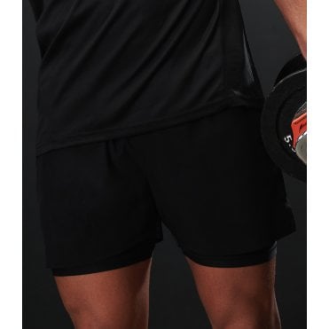 Tombo Double Layer Sports Shorts
