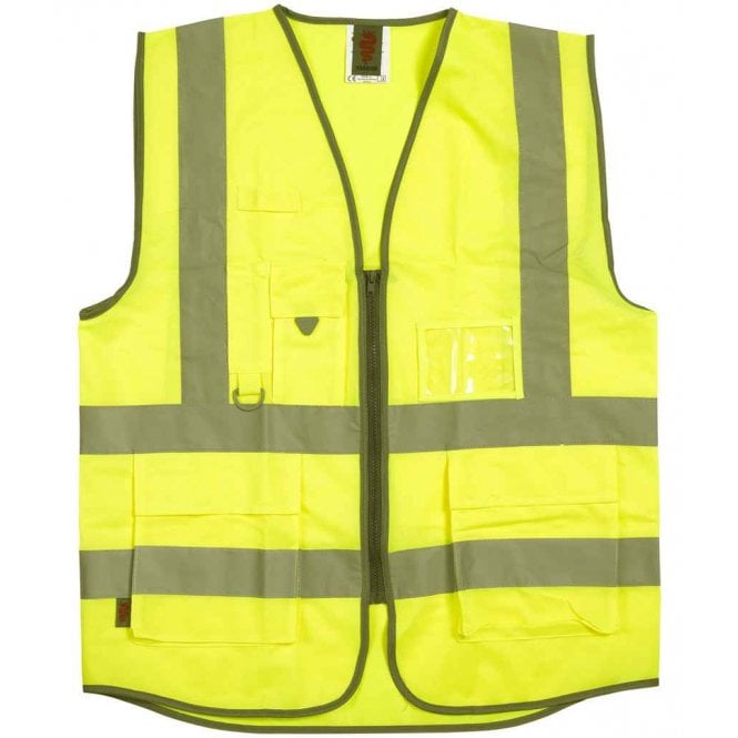 Warrior  Hi-Vis Executive Waistcoat