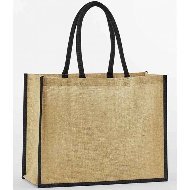 Westford Mill  Natural Starched Jute Classic Shopper