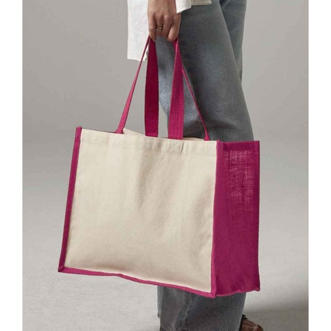 Westford Mill  Printers Jute Classic Shopper