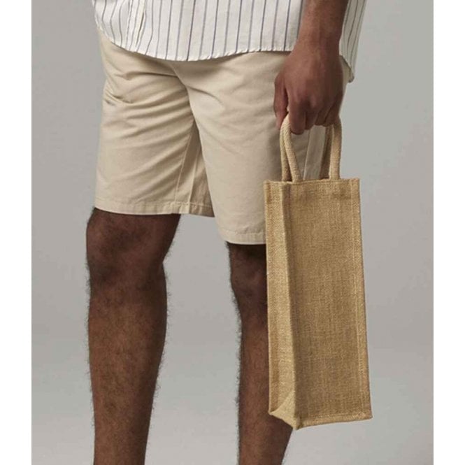 Westford Mill  Shimmer Jute Bottle Bag