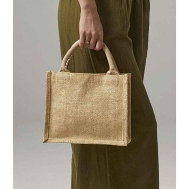 Westford Mill Shimmer Jute Mini Gift Bag