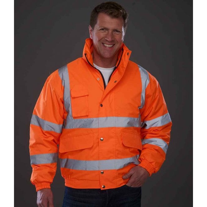 YOKO Hi-vis  Classic Bomber Jacket