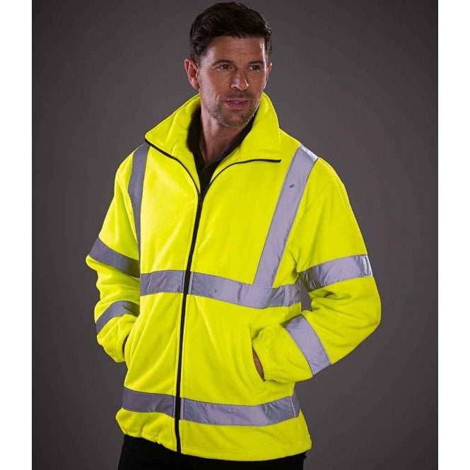 YOKO Hi-vis  Heavyweight Fleece Jacket