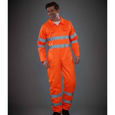 Yoko Hi-Vis Poly/Cotton Coveralls
