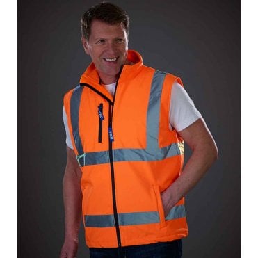 Yoko Hi-Vis Soft Shell Gilet