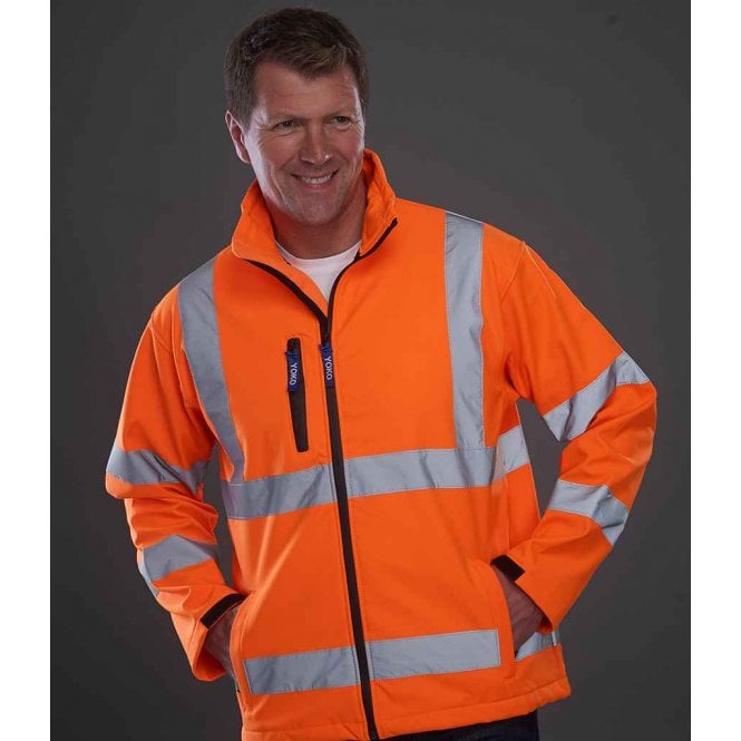 YOKO Hi-vis  Soft Shell Jacket