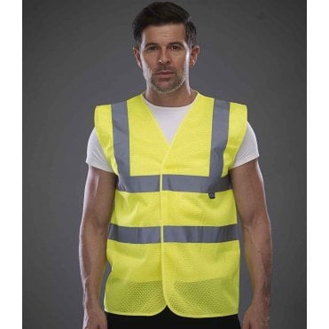 Yoko Top Cool Open Mesh Waistcoat