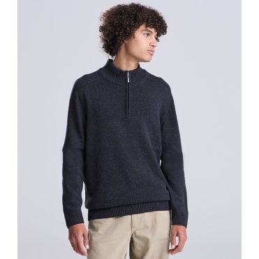 Ecologie Unisex Wakhan Zip-Neck Regen Sweater